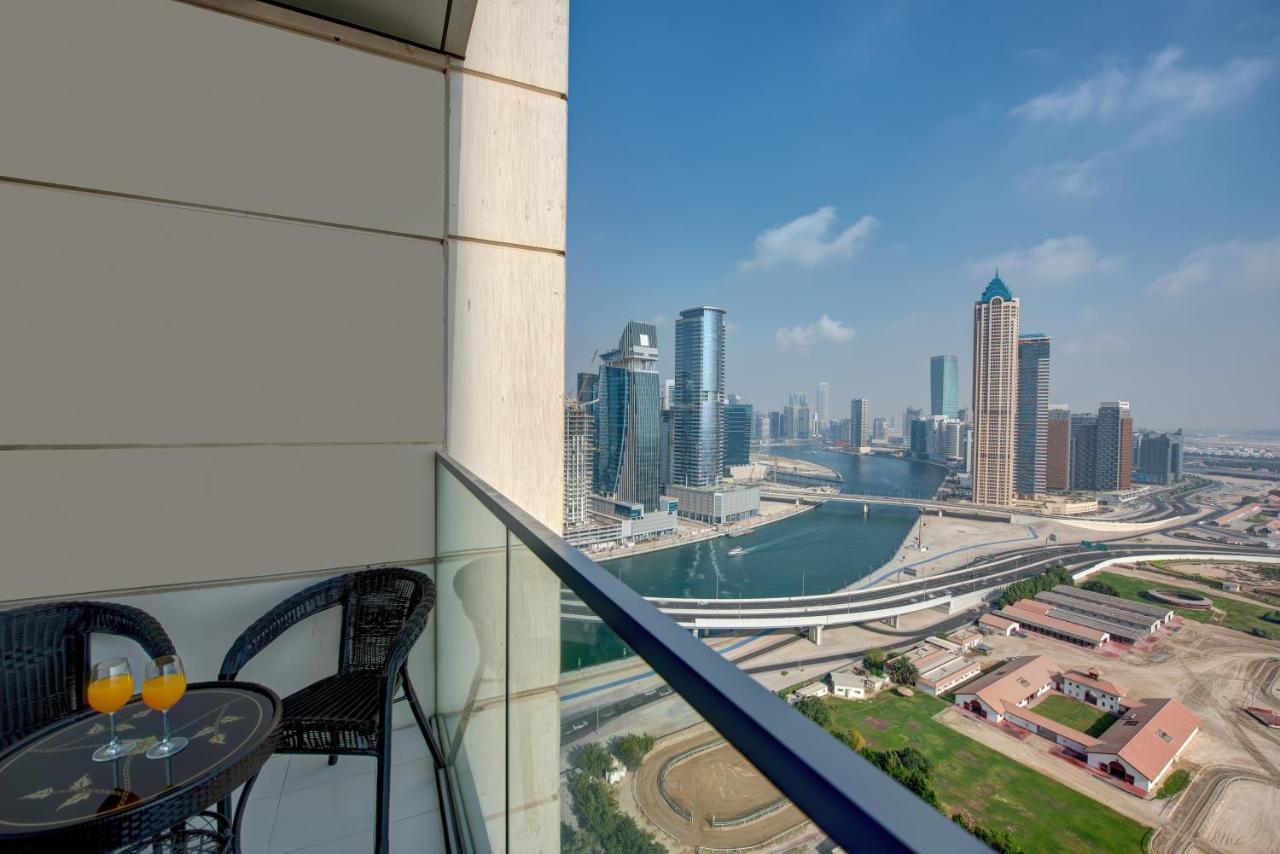 דובאי Durrani Homes - Lux 1Br At Al Habtoor Amna Tower מראה חיצוני תמונה